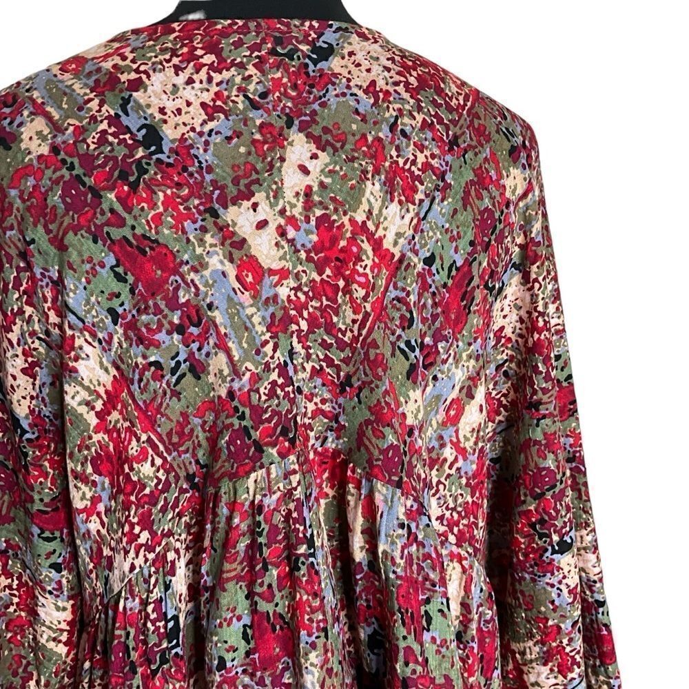 Bucket List Woman's Top Size S Boho Peasant Flowy… - image 8